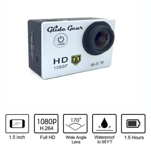 Glide Gear 1080 HD/WiFi Sports Action Camera